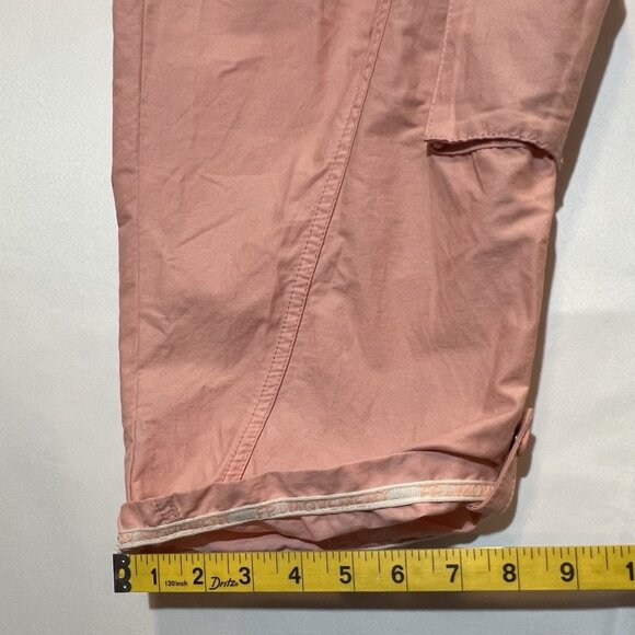Free People FP Movement Mesmerize Me Cargo Pants in Sunkissed Pink Small Size - Picture 10 of 16